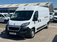 Used Peugeot Boxer 140 HP (102 kW) 2021 White Van