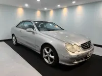 Begagnad Mercedes CLK320 Avantgarde 2004 Silver Sportkupé