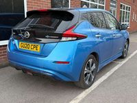 Used Nissan Leaf Tekna 110 kW (150 HP) 2020 Blue Hatchback