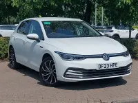 Used VW Golf VIII Edition 130 HP (95 kW) 2023 White Hatchback