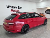 Used Skoda Superb SportLine 190 HP (139 kW) 2016 Red Estate