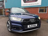 Usado Audi Q5 Advanced 190 HP (139 kW) 2019 Azul SUV