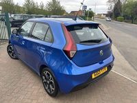 Used MG MG3 Excite 106 HP (77 kW) 2021 Blue Hatchback