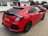 Used Honda Civic SR 126 HP (92 kW) 2018 Red Hatchback