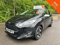 Used Ford Fiesta Zetec 2015 Black Hatchback