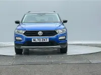 Used VW T-Roc Design 115 HP (84 kW) 2020 Blue SUV