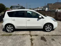 Used Nissan Note N-TEC 90 HP (66 kW) 2010 White Hatchback