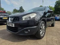Used Nissan Qashqai +2 N-TEC 2010 Black SUV