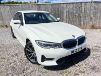 Used BMW 318 Sport Line 156 HP (114 kW) 2021 White Sedan