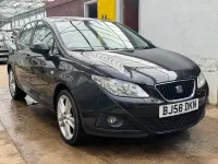 Used Seat Ibiza Sport 85 HP (62 kW) 2008 Black Hatchback
