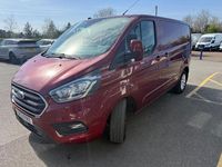 Used Ford Transit Custom Limited 126 HP (92 kW) 2021 Red Van