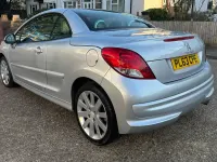 Used Peugeot 207 CC Allure 2014 Silver Cabriolet