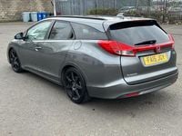 Begagnad Honda Civic SE Plus 120 HK (88 kW) 2015 Grå Kombi