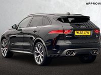 Used Jaguar F-Pace Supercharged 550 HP (404 kW) 2020 Santorini black SUV