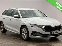Used Skoda Octavia SE L 2021 White Estate