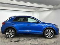 Used VW T-Roc R-line 150 HP (110 kW) 2019 Blue SUV