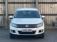 Begagnad VW Tiguan Match 2013 Vit SUV