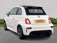Used Abarth 595 145 HP (106 kW) 2017 White Cabriolet