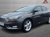 Used Ford Focus Titanium 125 HP (91 kW) 2018 Grey Hatchback