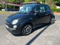 Usado Fiat 500 Lounge 69 HP (50 kW) 2010 Preto Citadino