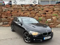 Used BMW 120 Sport Line 2014 Black Hatchback