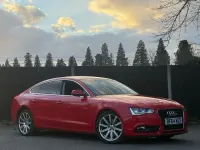 Used Audi A5 Sportback 2014 Red Hatchback