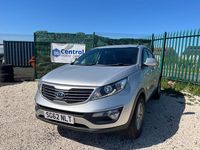 Begagnad Kia Sportage 2012 Silver SUV