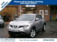 Używany Nissan Juke Visia 94 KM (69 kW) 2015 Srebrny SUV