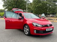 Used VW Golf VI GTI 2009 Red Hatchback