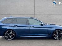 Used BMW 520 M Sport 190 HP (139 kW) 2022 Phytonic blue metallic paint  Estate