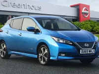 Used Nissan Leaf 160 kW (218 HP) 2019 Blue Hatchback