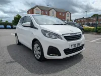 Used Peugeot 108 Active 68 HP (50 kW) 2017 White Hatchback