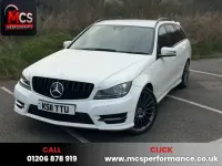Used Mercedes C350 Sport Edition 2011 White Estate