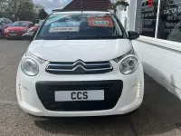 Used Citroën C1 Feel 68 HP (50 kW) 2015 White Hatchback
