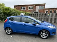 Used Ford Fiesta Zetec 2013 Blue Hatchback