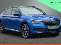 Used Skoda Kamiq Monte Carlo 110 HP (80 kW) 2023 Race blue metallic SUV