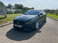 Used Mercedes CLA180 AMG line 2019 Black Coupe