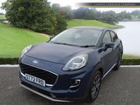 Used Ford Puma Titanium 2022 Blue Hatchback