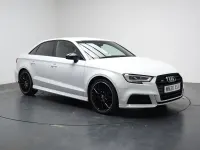 Used Audi S3 Black Edition 300 HP (220 kW) 2020 White Sedan