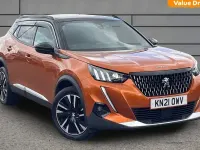 Used Peugeot 2008 Premium 155 HP (114 kW) 2021 Orange SUV
