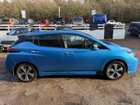 Used Nissan Leaf Tekna 160 kW (218 HP) 2021 Blue Hatchback