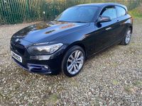 Used BMW 118 Sport Line 2018 Black Hatchback