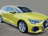 Used Audi A3 Sportback e-tron S-Line 204 HP (150 kW) 2021 Yellow Hatchback