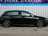 Used Mercedes A180 AMG line 116 HP (85 kW) 2018 Black Hatchback