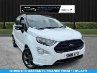 Used Ford Ecosport ST-Line 140 HP (102 kW) 2018 White SUV