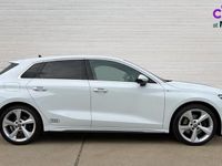 Used Audi A3 S-Line 150 HP (110 kW) 2020 White Sedan