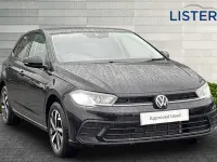 Used VW Polo Match 95 HP (69 kW) 2025 Black Hatchback