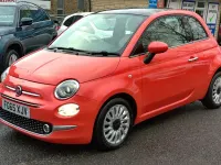 Used Fiat 500 Lounge 105 HP (77 kW) 2015 Pink Hatchback