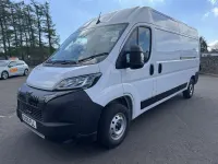 New Peugeot Boxer 2026 White Van