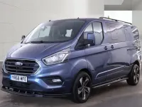 Used Ford Transit Custom Limited 130 HP (95 kW) 2018 Blue Van